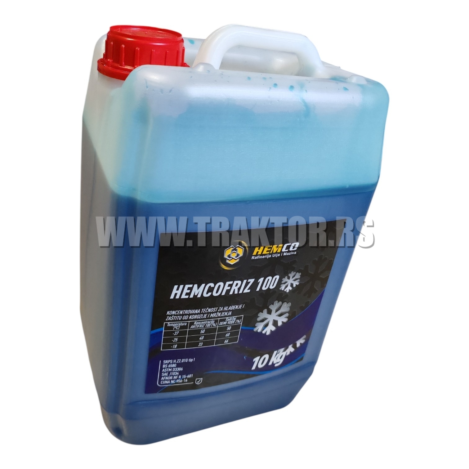 Antifriz 100% Hemco 10 lit