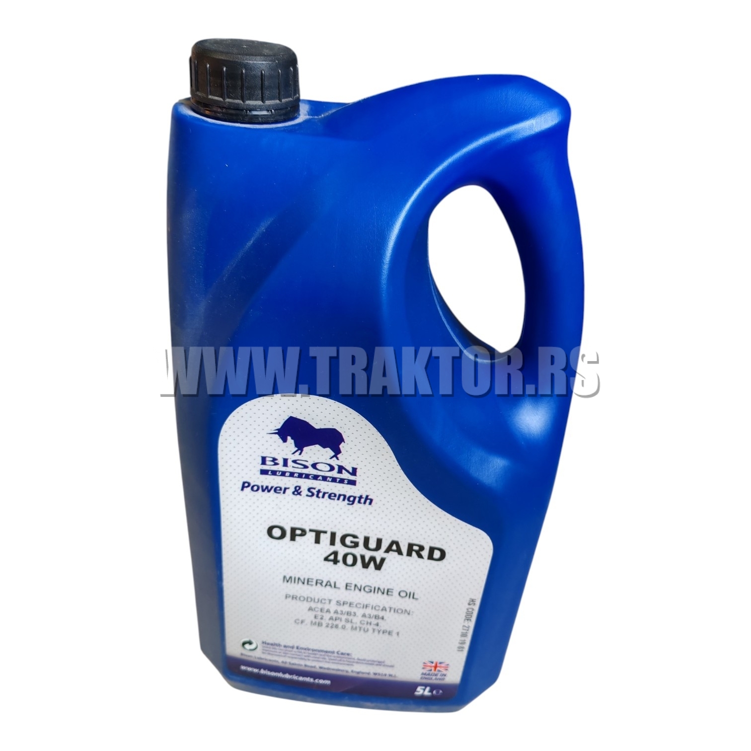 Ulje SAE 40 Bison 5L