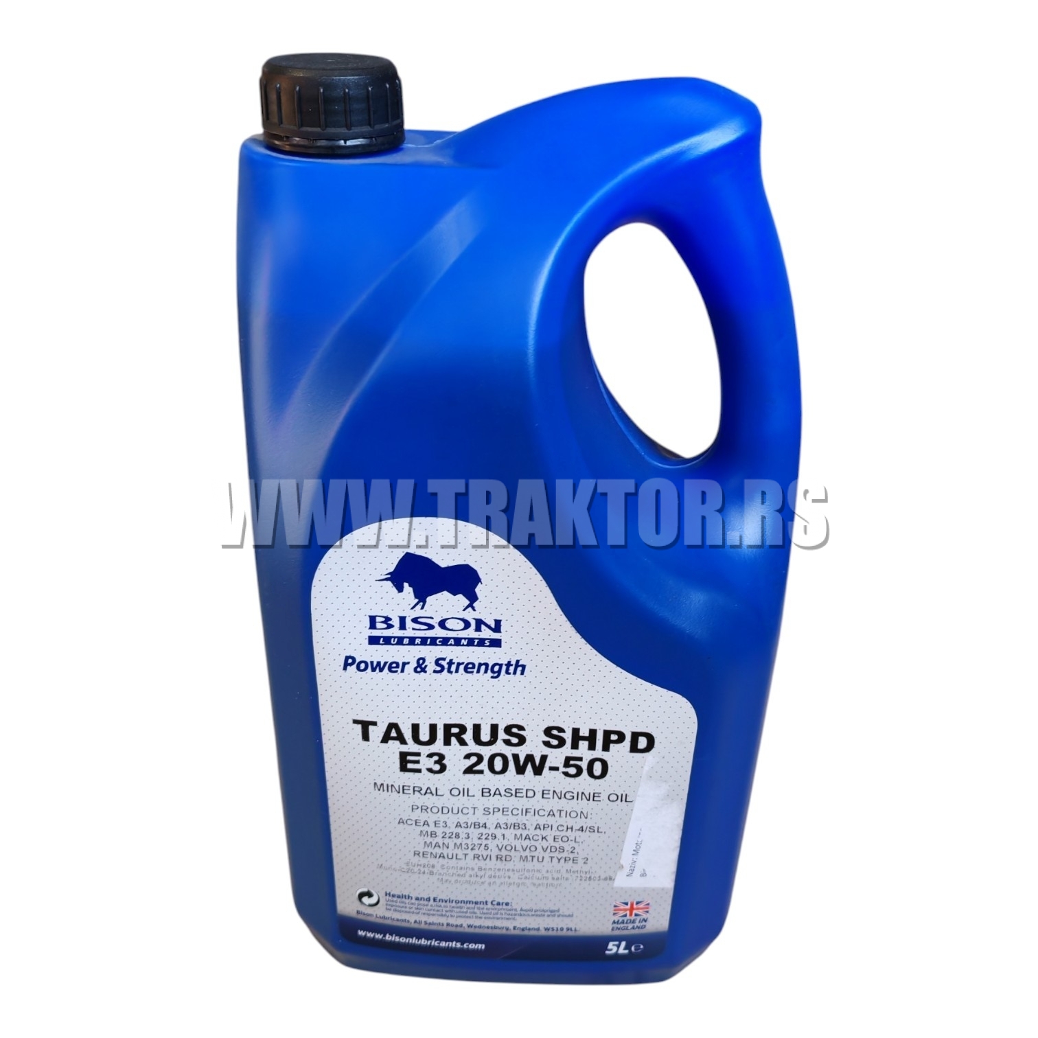 Ulje 20W50 Bison 5L